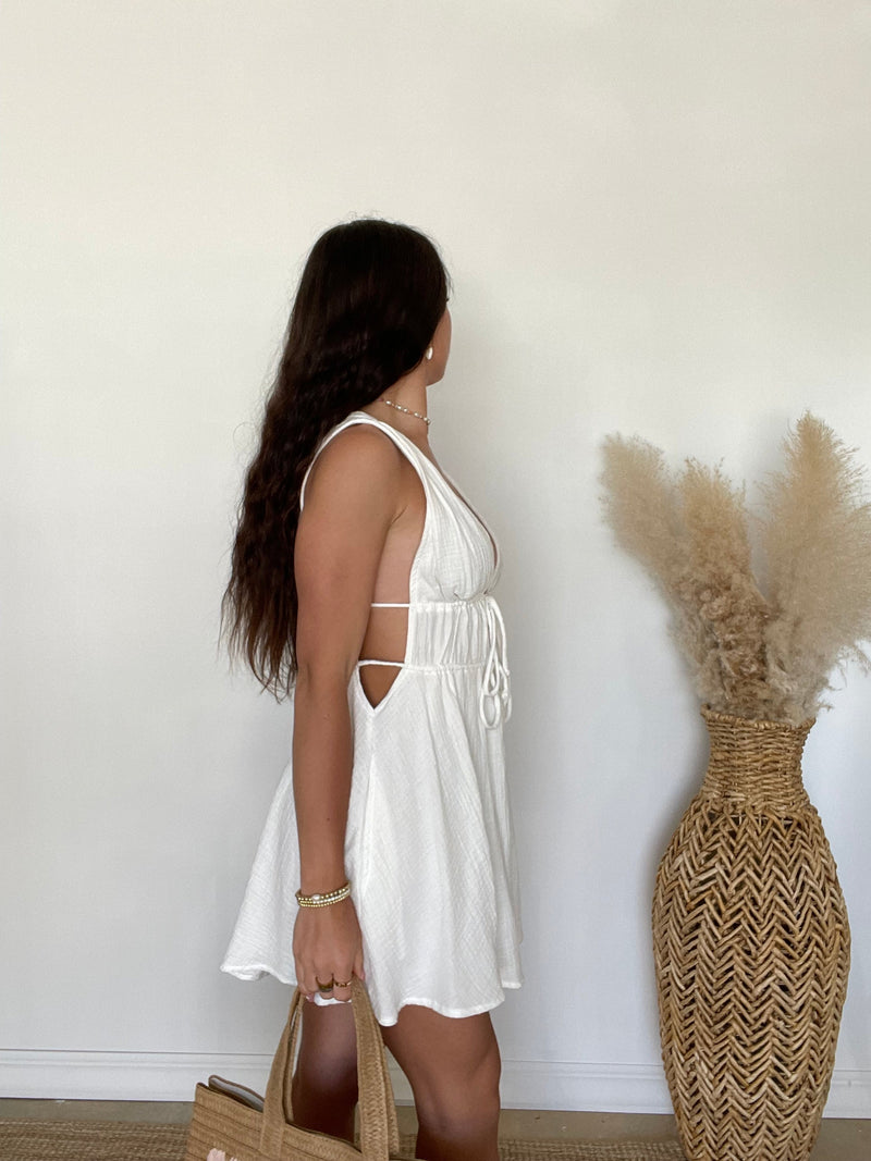 Sardinia Dress | White FINAL SALE