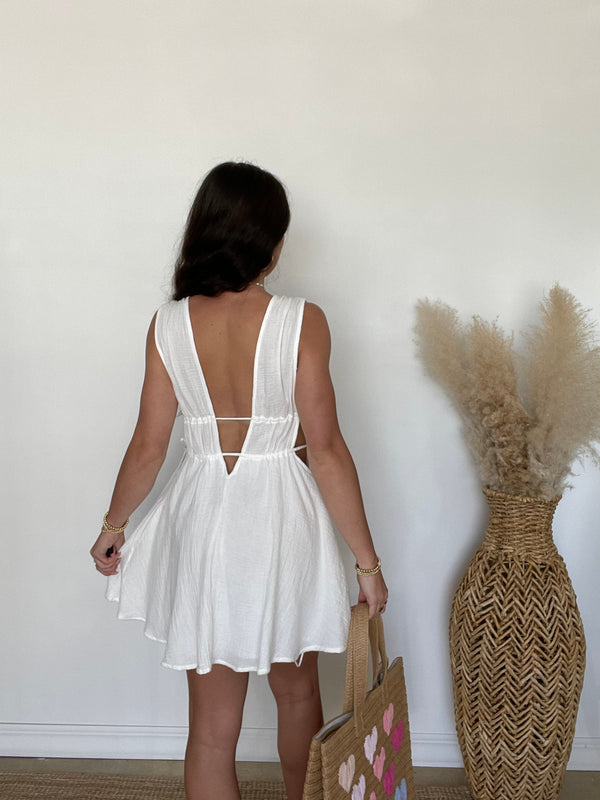 Sardinia Dress | White FINAL SALE