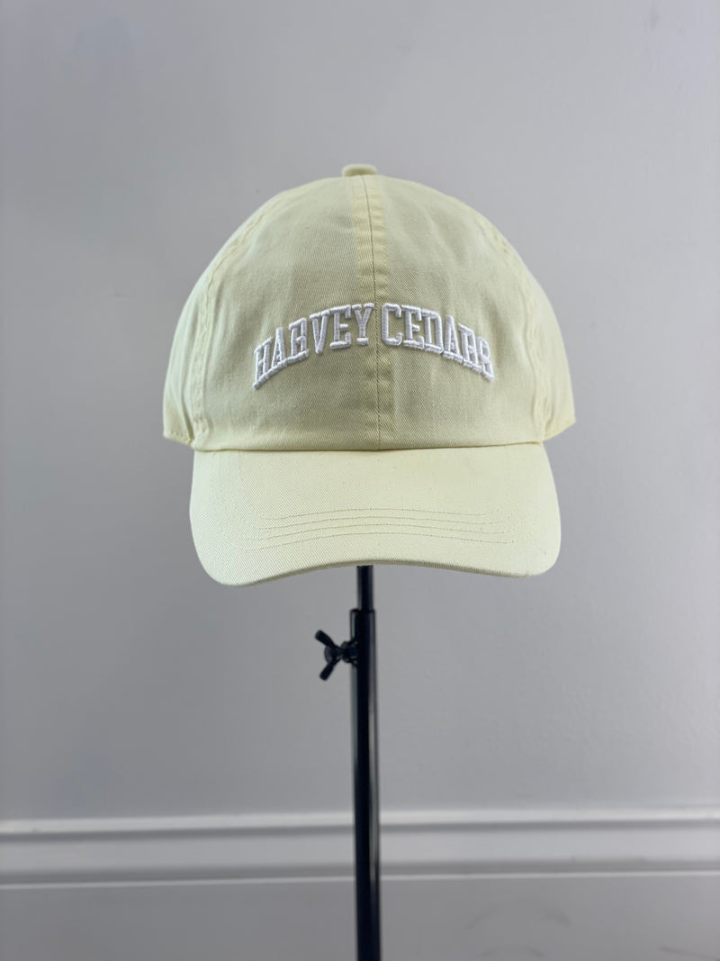 Harvey Cedars Baseball Hat | Pale Yellow