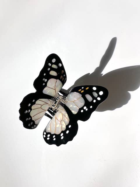 Monarch Butterfly Claw Hair Clip | Eco-Friendly