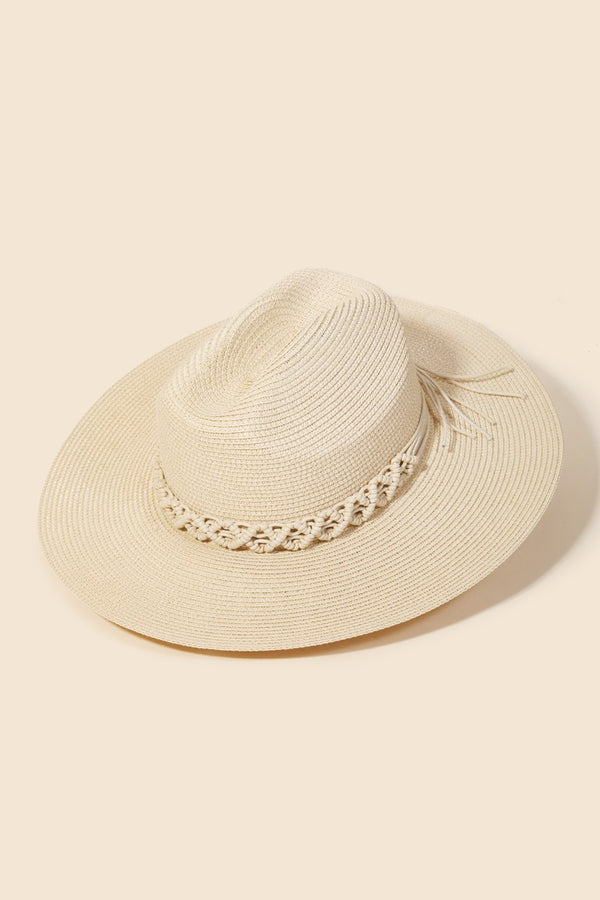 Sunshine Braided Sun Hat