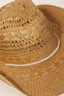 Vida Straw Weave Cowboy Hat