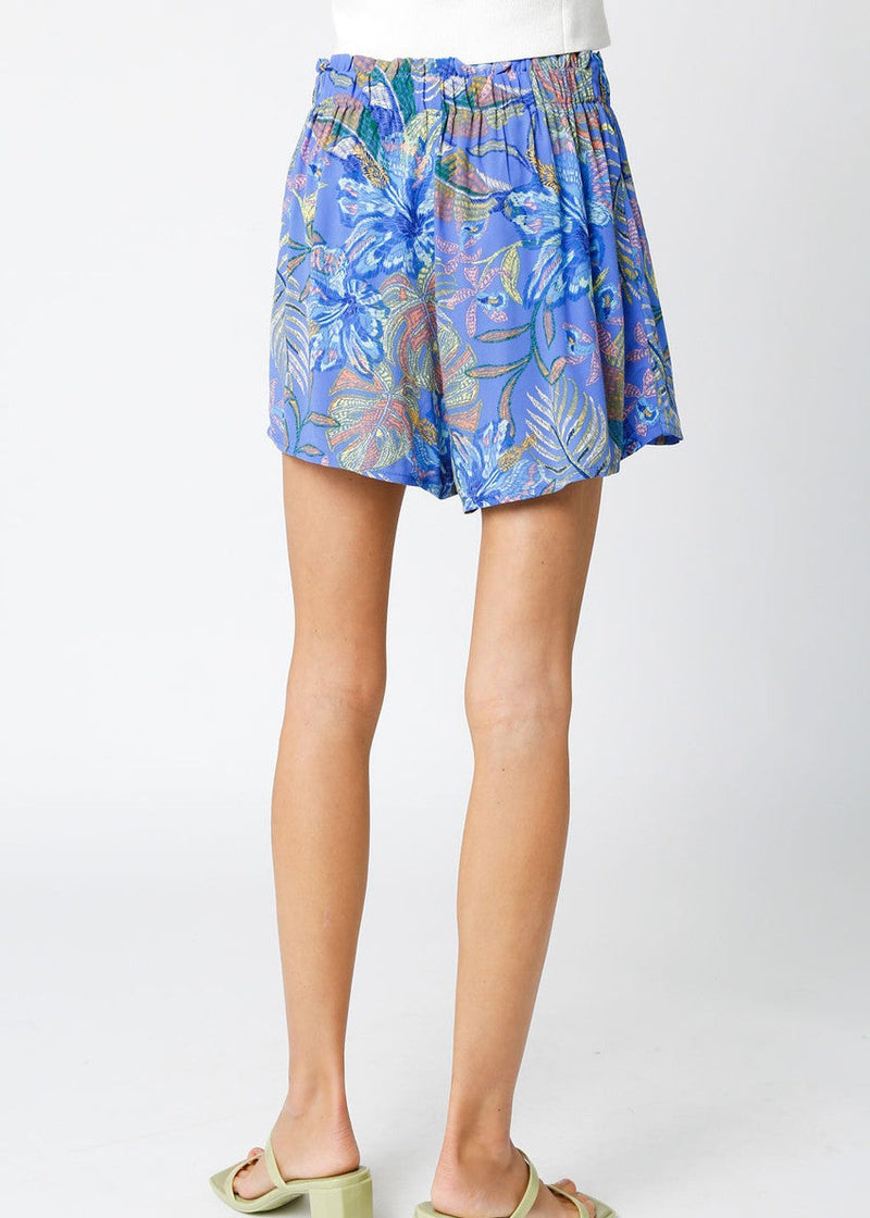 Jane Floral Shorts | Blue