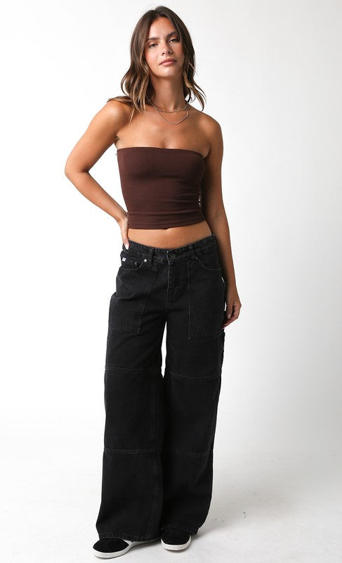 Mila Rib Knit Tube Top