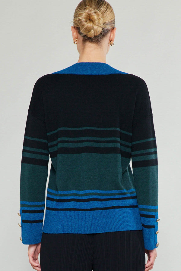 Current Air Marcia Striped Sweater