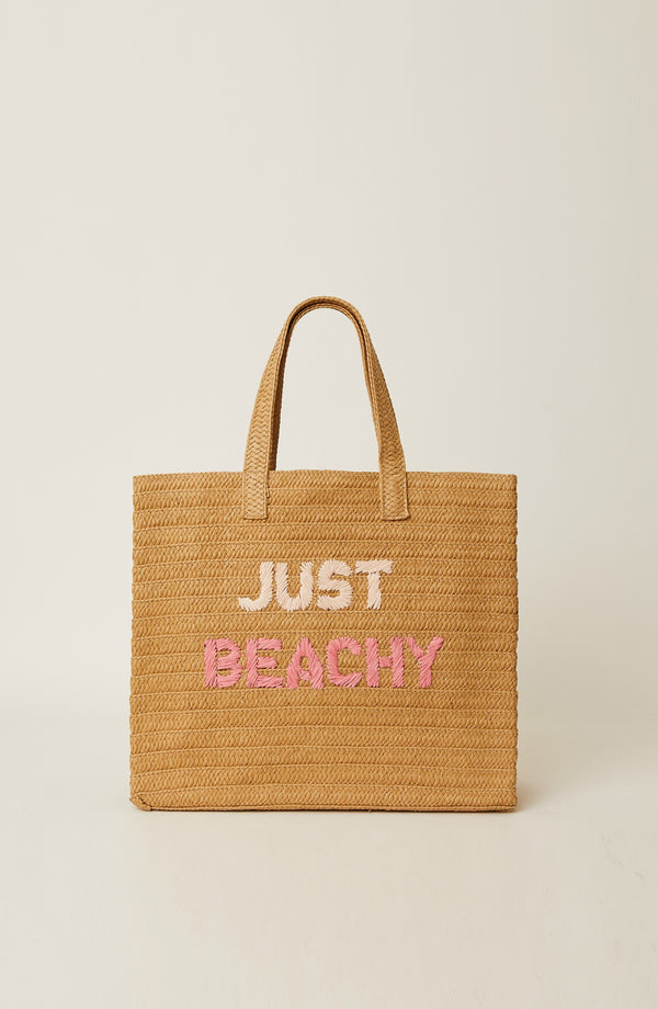 Just Beachy Tote Bag | Sand Petal Coral