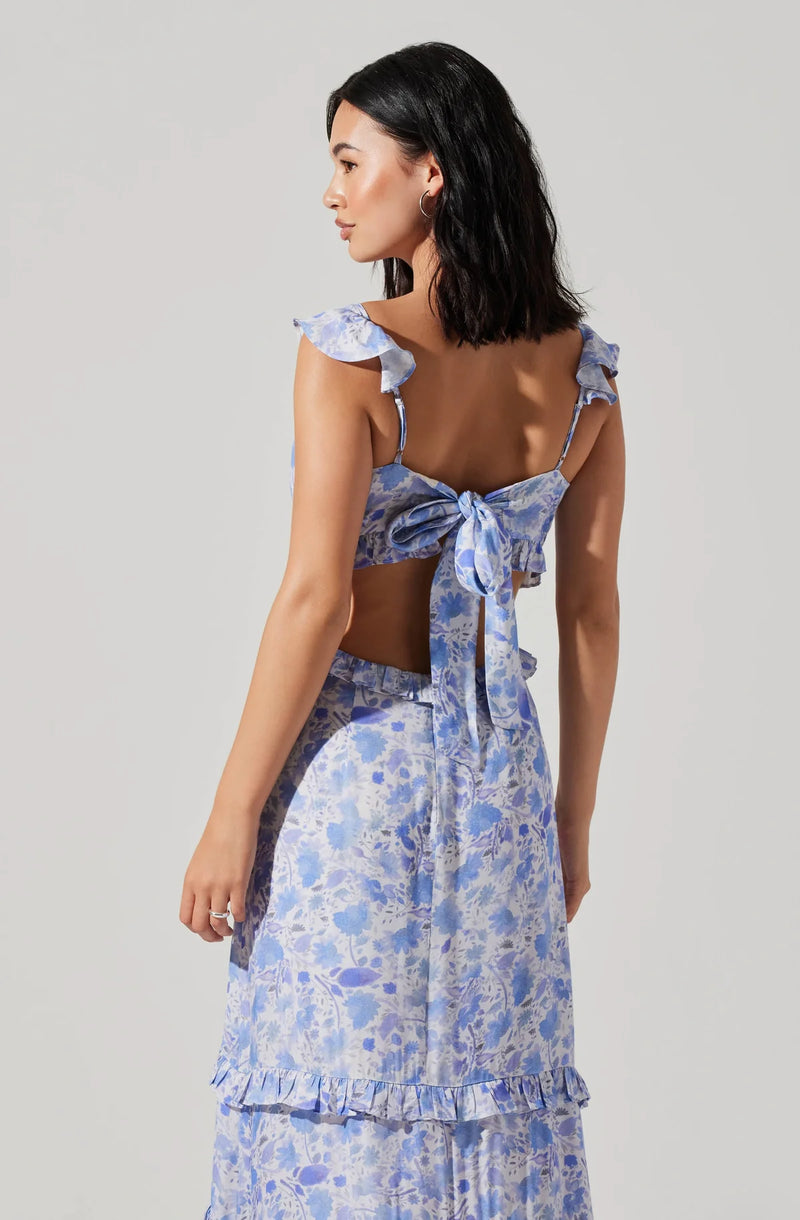 ASTR the Label | Cassis Dress | Blue Floral