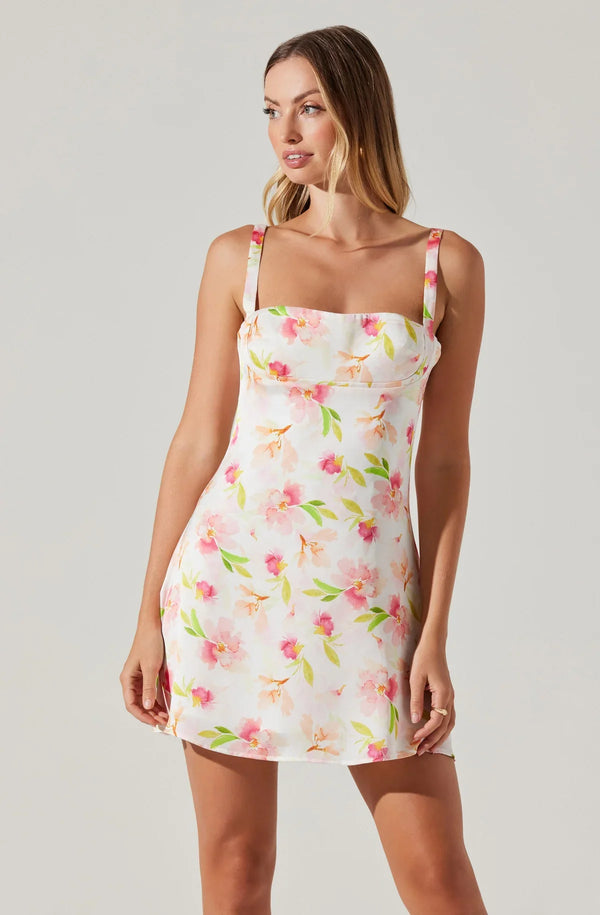 ASTR the Label | Nacrissi Floral Mini Dress