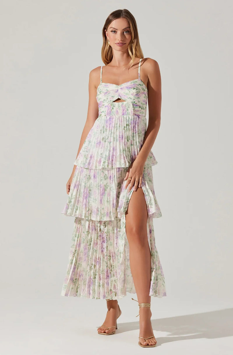 ASTR the Label | Emmi Maxi Dress Purple Floral