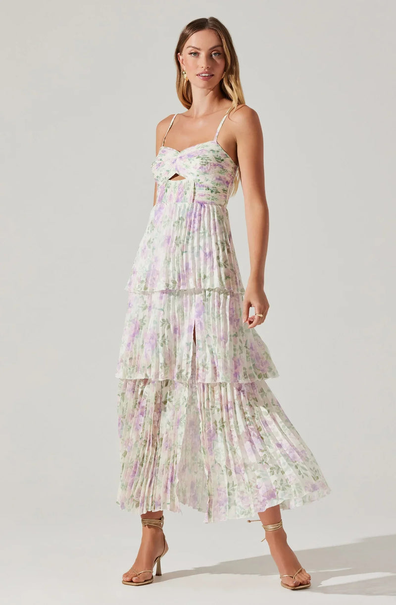 ASTR the Label | Emmi Maxi Dress Purple Floral