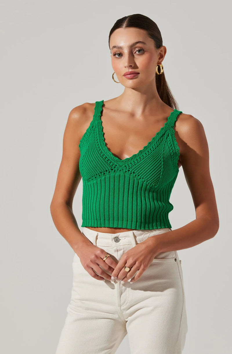 FINAL SALE ASTR the Label | Darma V-Neck Sweater Top