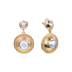 Cleopatra Pearl Earrings