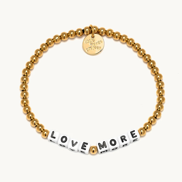 Little Words Project | Love More | Gold Plated