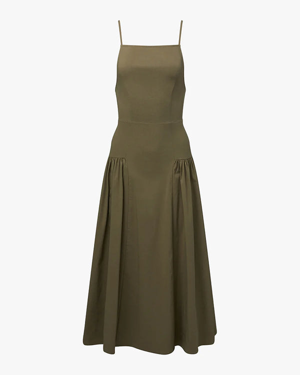 WeWoreWhat | Flare Panel Midi Dress | Laurel Oak