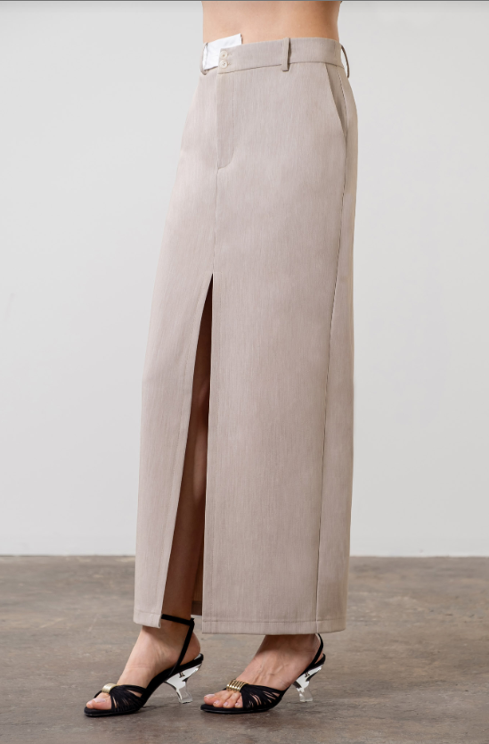 Imara Front Slit Maxi Skirt