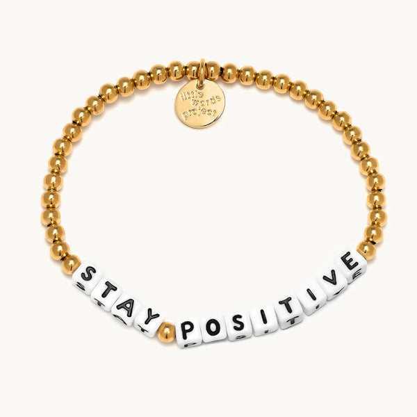Little Words Project | Stay Positive | Gold Plated