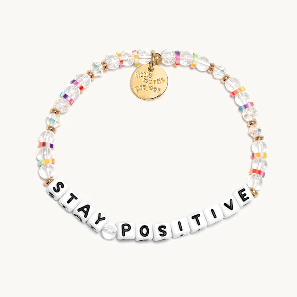 Little Words Project | Stay Positive Bracelet