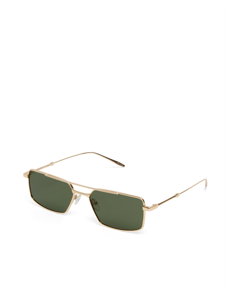 Banbe | The Barbara Sunglasses | Light Gold Green