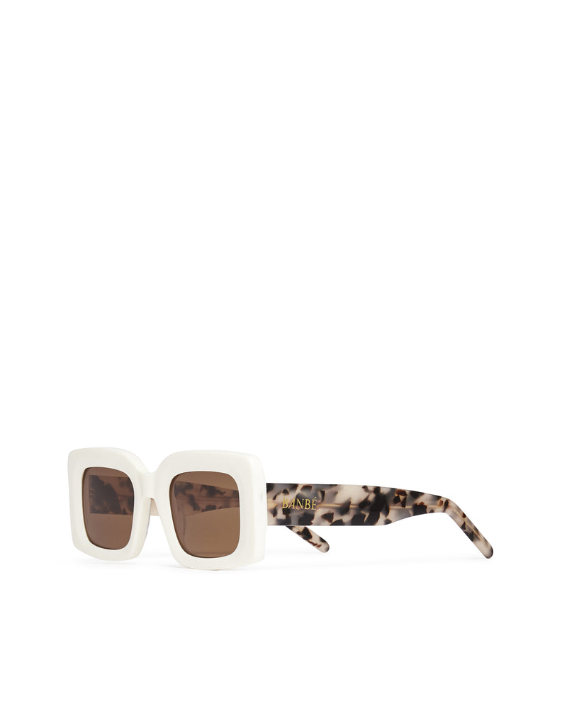 Banbe | The Kendall Sunglasses | Ivory Blonde Tort