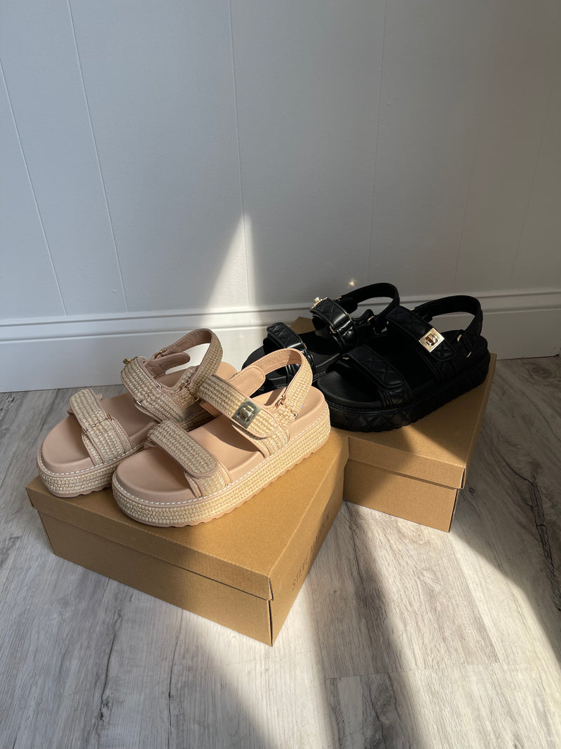 Steve Madden | BIGMONA Raffia Platform Sandals