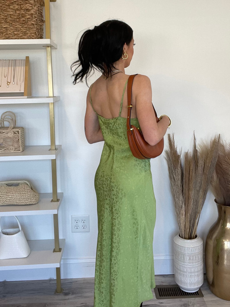 Colette Floral Slip Dress | Green