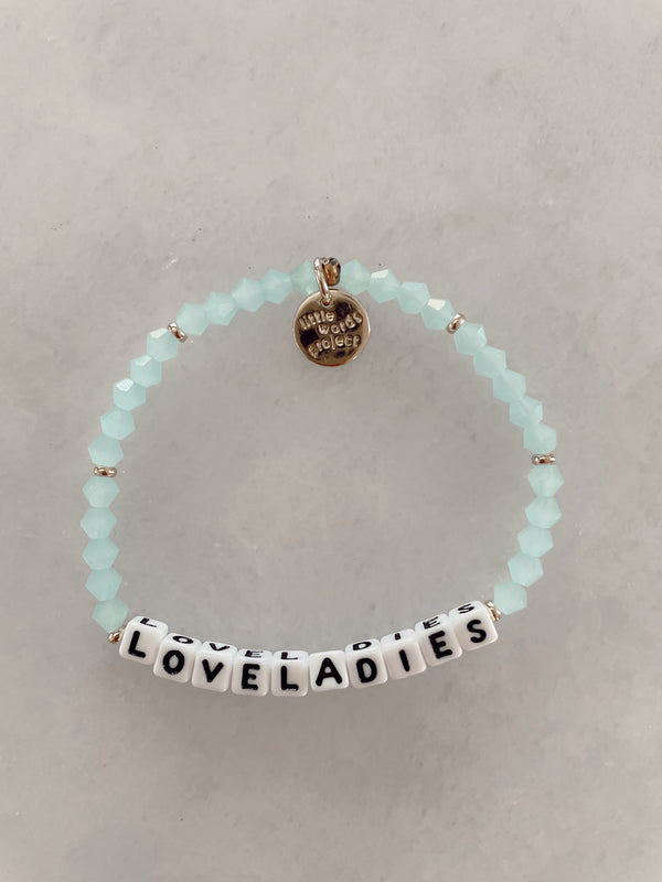 Little Words Project | Loveladies Bracelet | Sky Blue