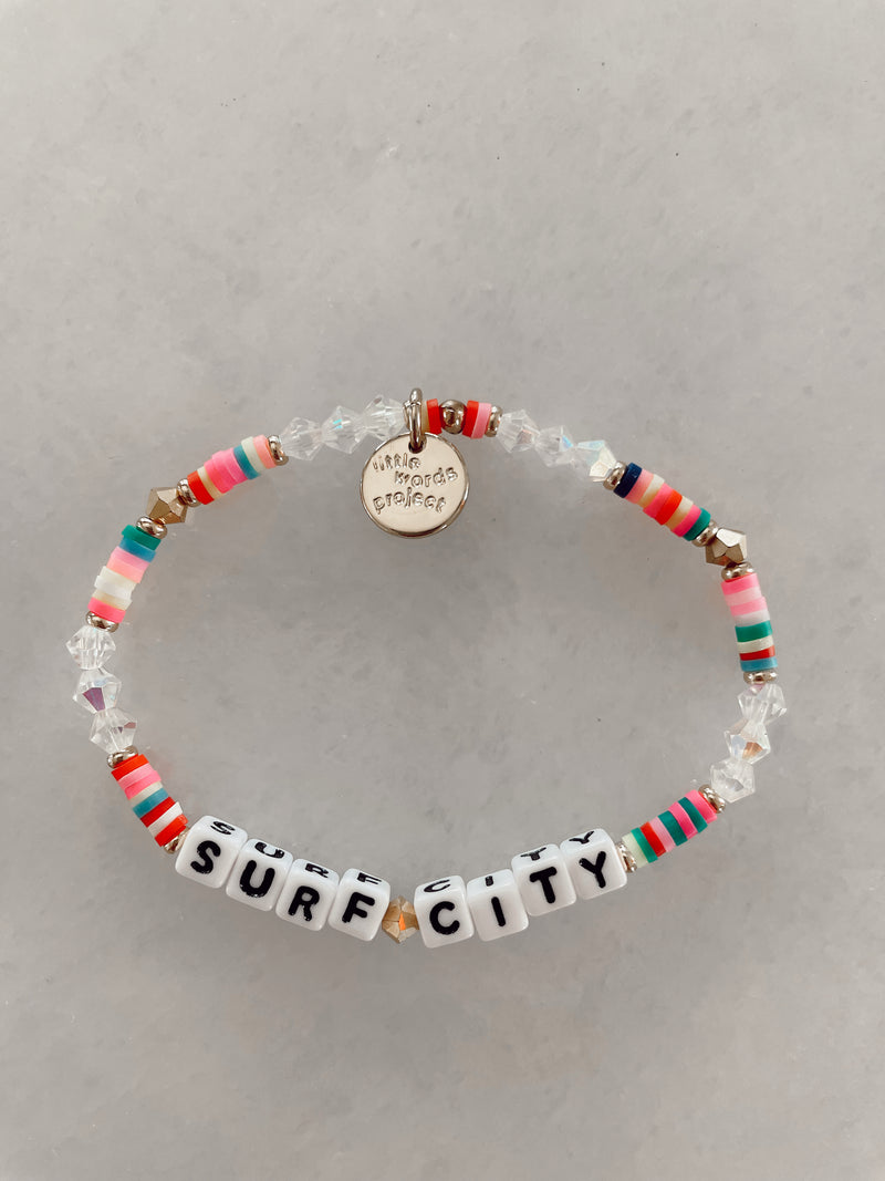 Little Words Project | Surf City Bracelet | Rainbow