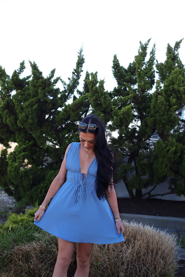Sardinia Dress | Blue