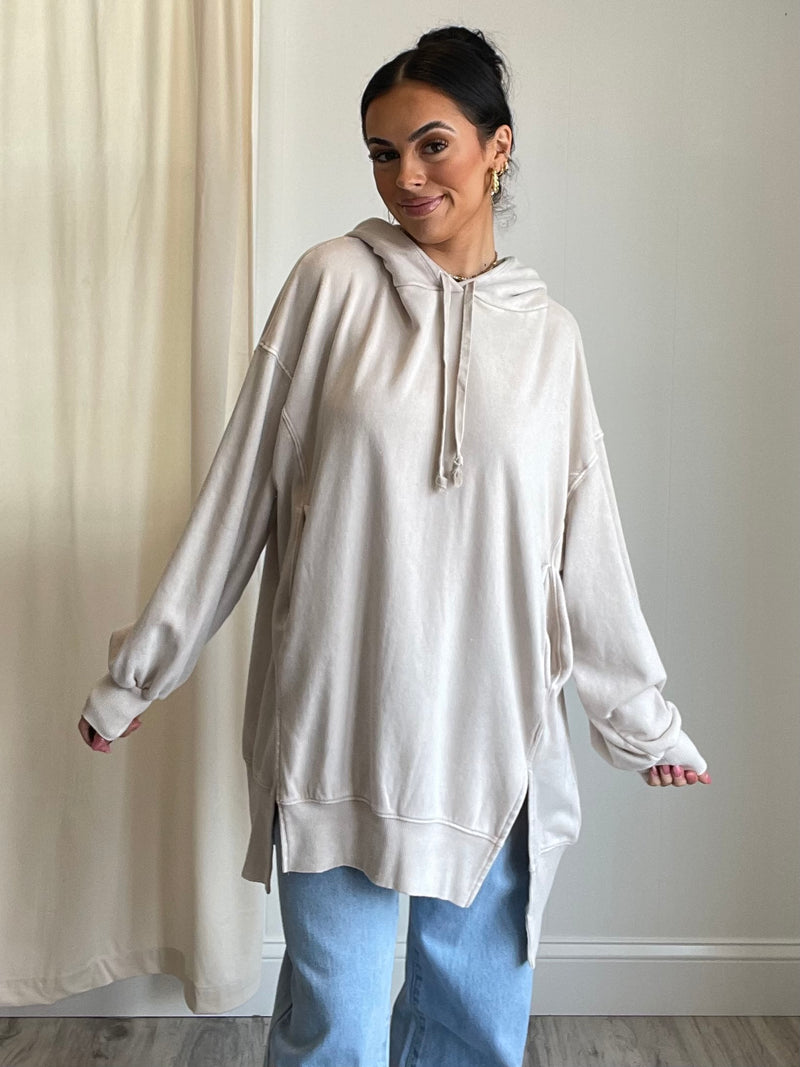 FINAL SALE Chill Out Oversized Hoodie Sweatshirt