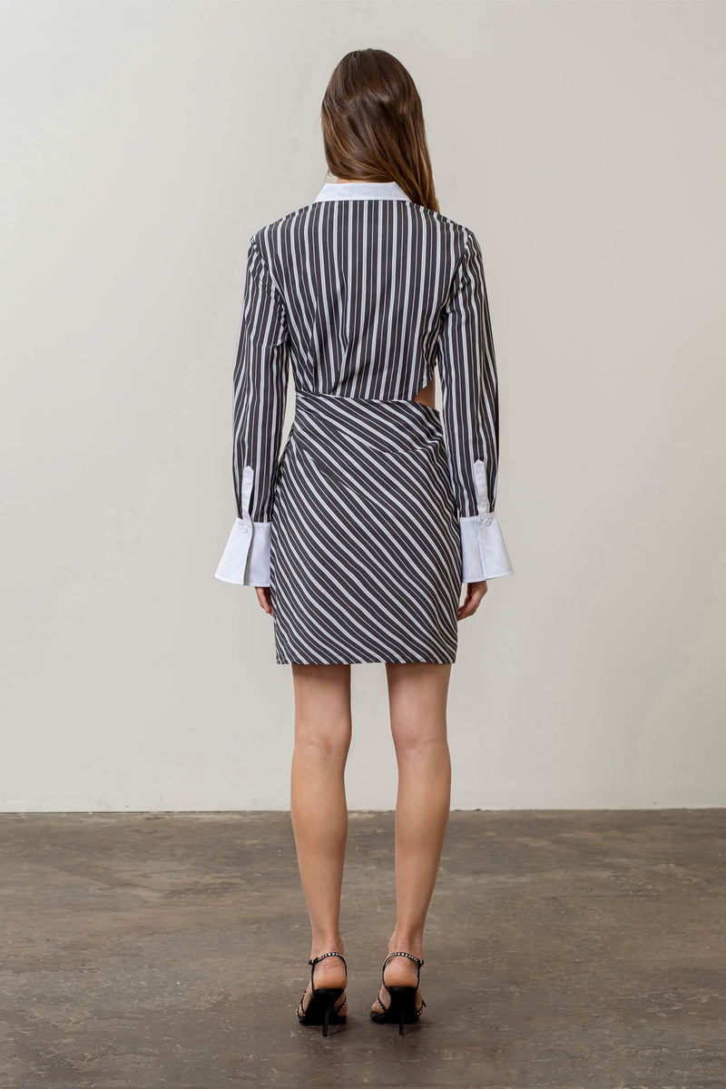 Lauren Striped Mini Dress FINAL SALE
