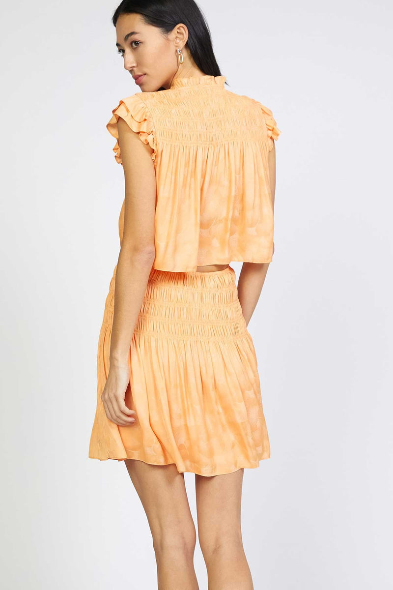 Current Air | Tonya Flutter Sleeve Floral  Dress | FINAL SALE