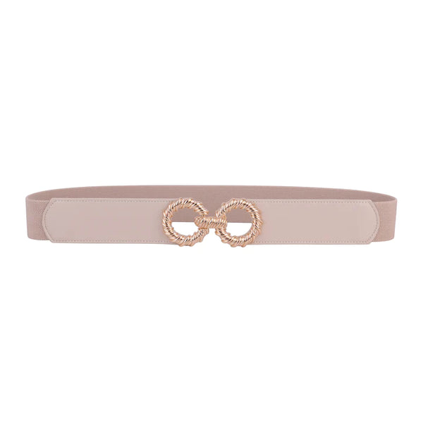 Twisted Double Circle Stretch Belt