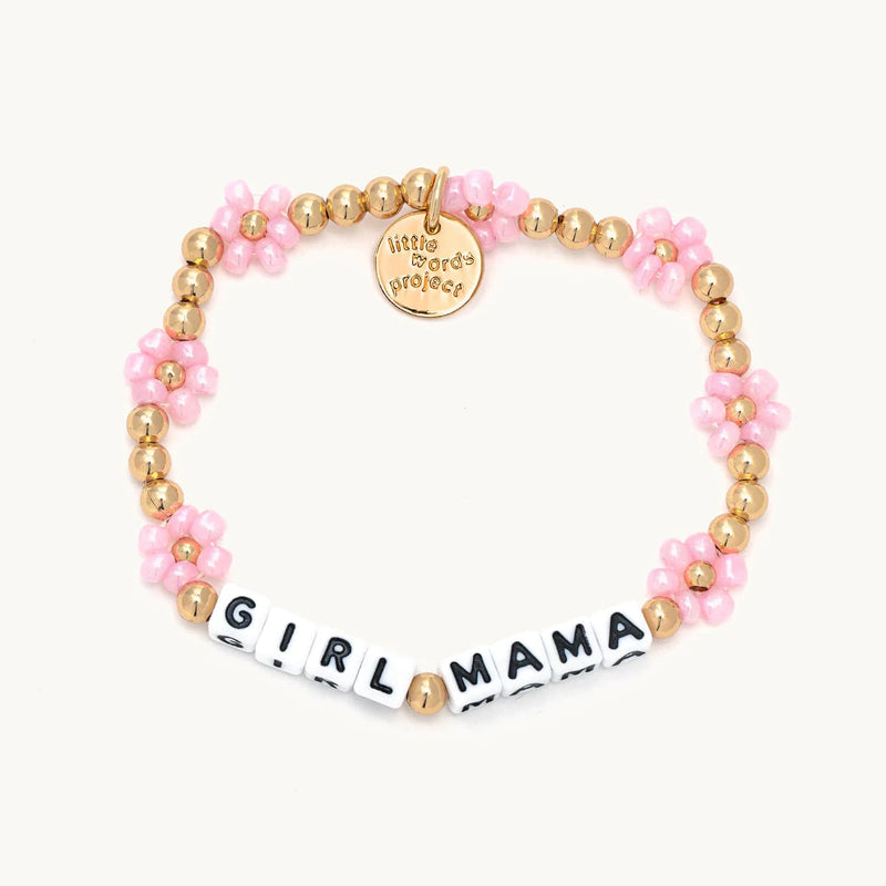 Girl Mama Floral Gold Filled Bracelet | Little Words Project