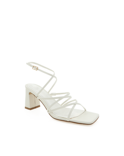 Billini | Ilka Strappy Block Heels | White