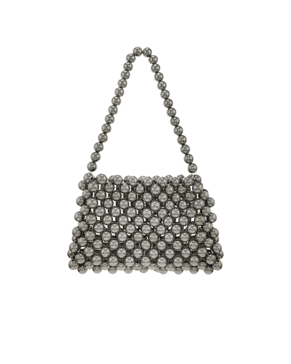 Layla Shoulder Bag Silver Pearl | Billini