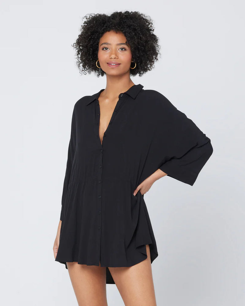 L*Space | Pacifica Cover Up Black