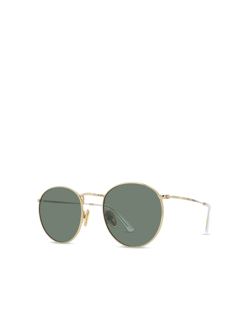 Banbe | The Hawkins Sunglasses Gold Green