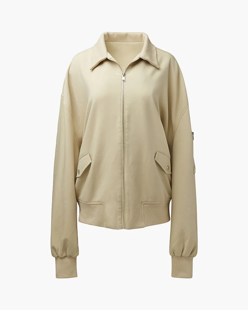 WeWoreWhat | Twill Bomber Jacket FINAL SALE
