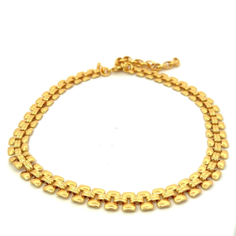 Rolax Choker Necklace | Gold