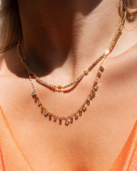 Daisy Ballier Chain Necklace | LUV AJ