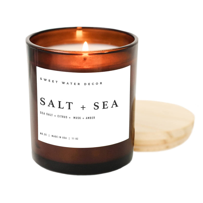 Salt and Sea 11 oz Soy Candle