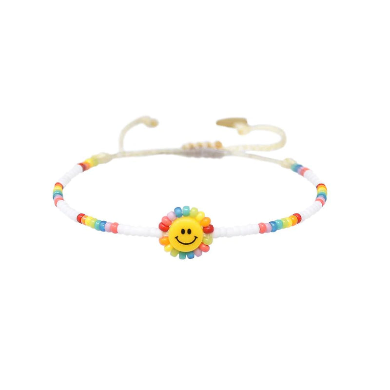 Happy Rainbow Beaded Bracelet | Mishky
