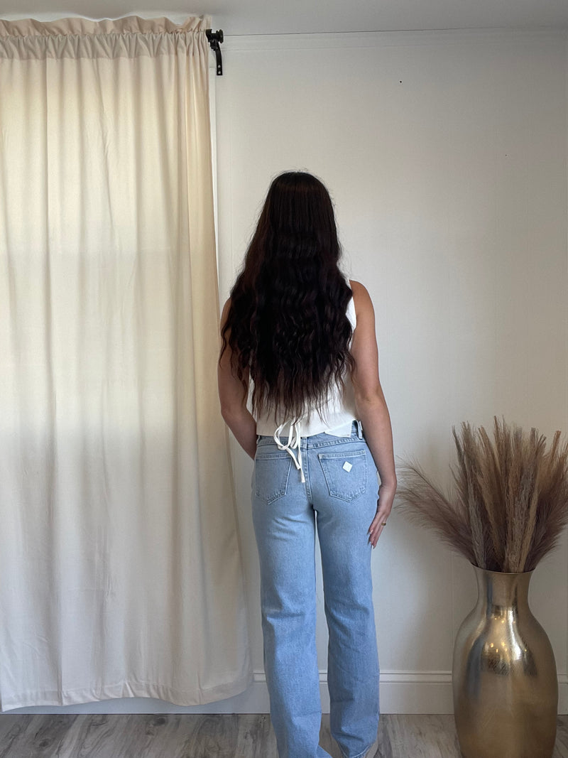 Abrand | A 99 Low Straight Gina Jeans