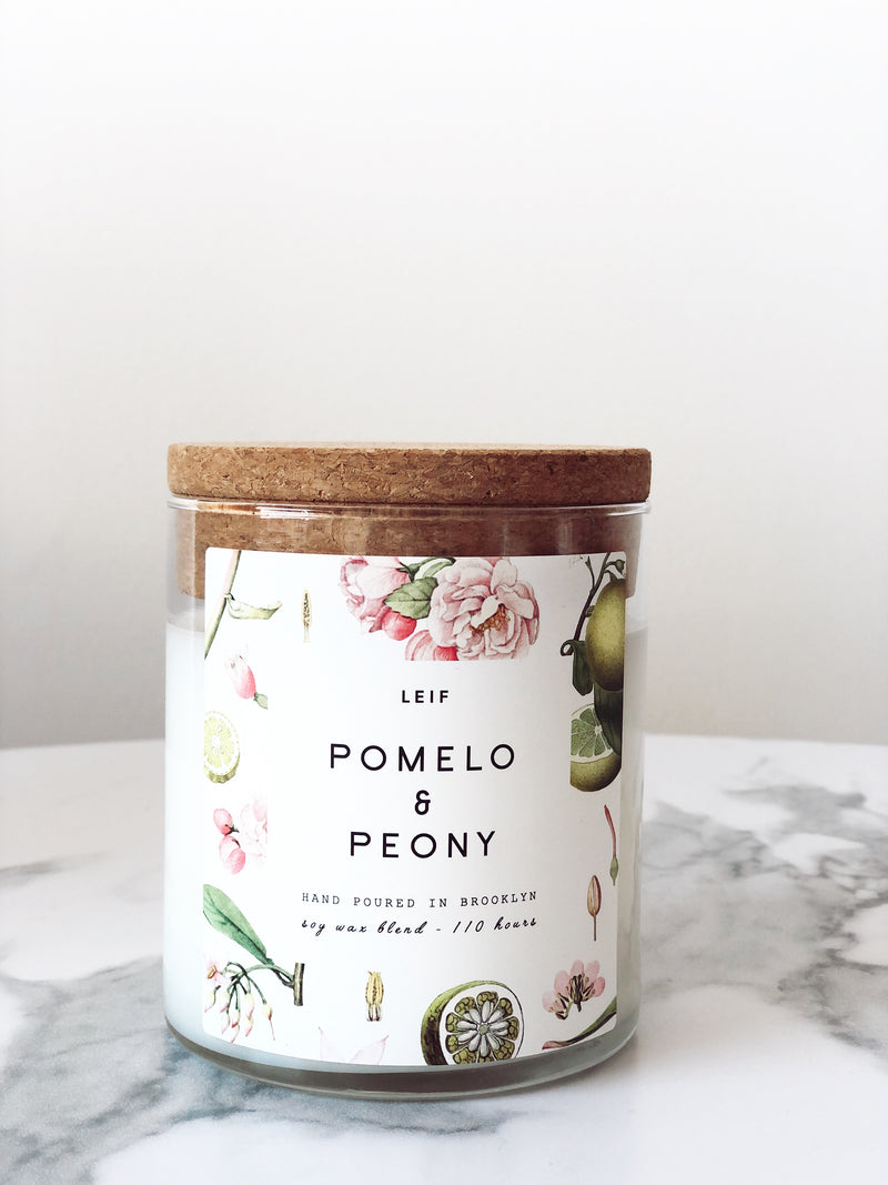 LEIF - BOTANIST CANDLE | Pomelo & Peony