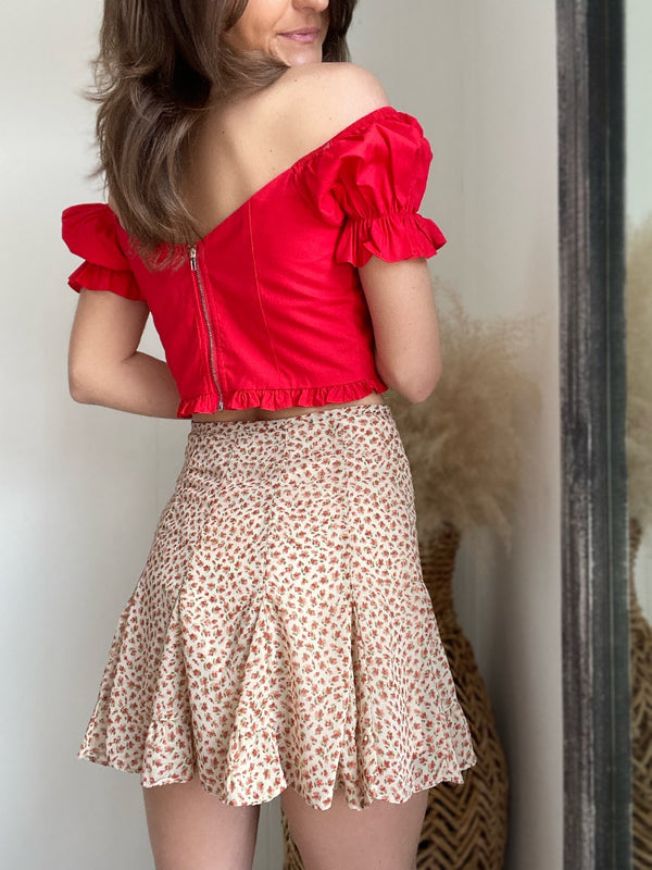 Deanna Rose Mini Skort Skirt FINAL SALE