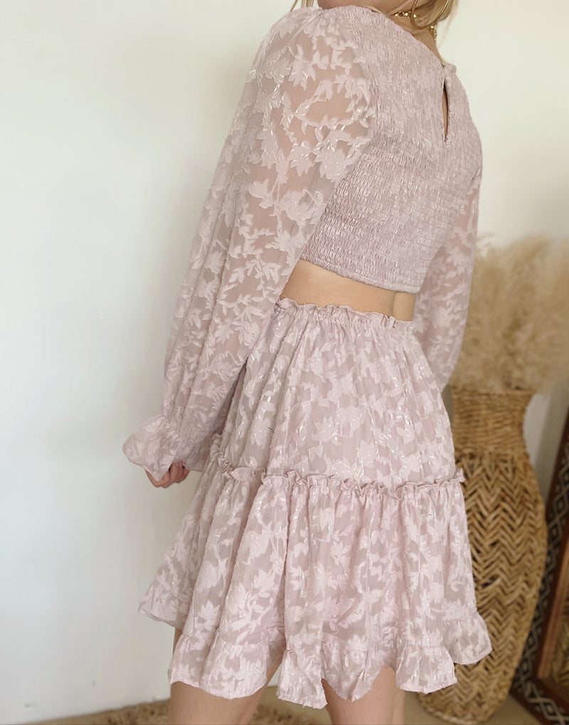 Michelle Smocked Bodice Floral Mini Dress | FINAL SALE