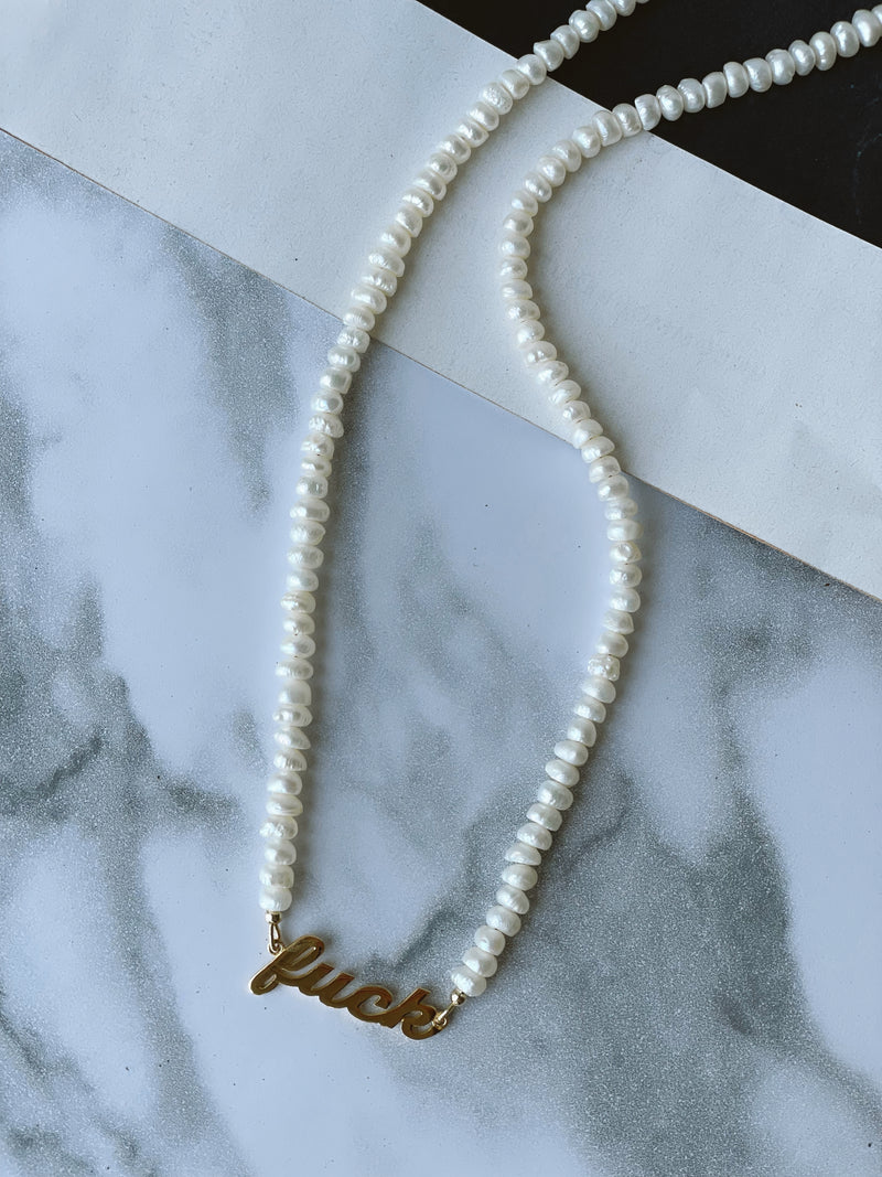 The Mrs. Pearl Necklace F*CK | Jurate