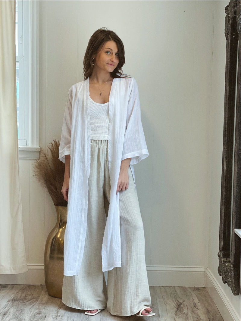Shayna Sheer Midi Kimono FINAL SALE