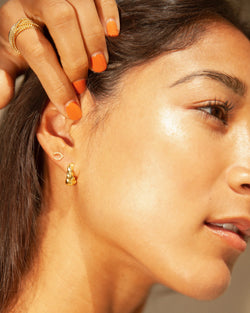 Twista Hoop Earrings | Jurate