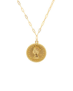 Queen Bee Necklace Gold | Jurate
